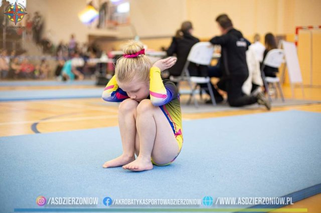 Furora Akrobatyki Sportowej Dzierżoniów na Super Lidze Akrobatyki Sportowej w Szczawnie Zdrój