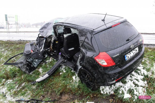 Wypadek na ósemce w Łagiewnikach