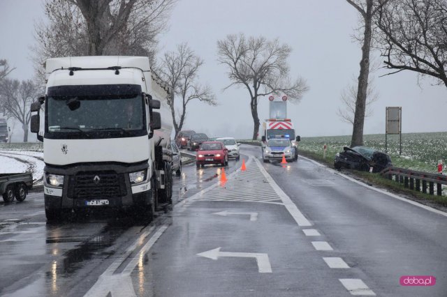Wypadek na ósemce w Łagiewnikach