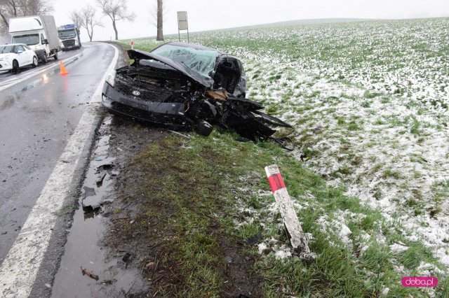Wypadek na ósemce w Łagiewnikach