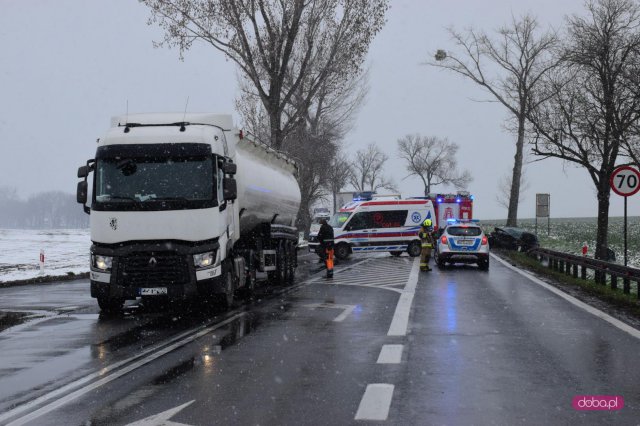 Wypadek na ósemce w Łagiewnikach