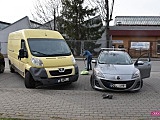 Zderzenie mazdy z peugeotem