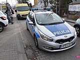 Zderzenie mazdy z peugeotem