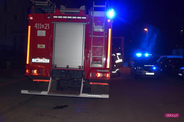 Straż pożarna na os. XXV-lecia w Bielawie