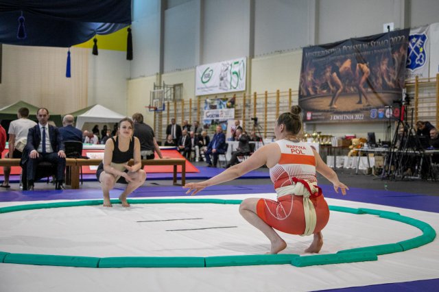 Paulina Martyka zdobywa brązowy medal Mistrzostw Polski Seniorek w Sumo