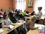 Powitanie uczniów z Ukrainy w I LO