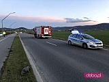 Pijany kierowca wpadł do rowu na drodze Pieszyce - Bielawa
