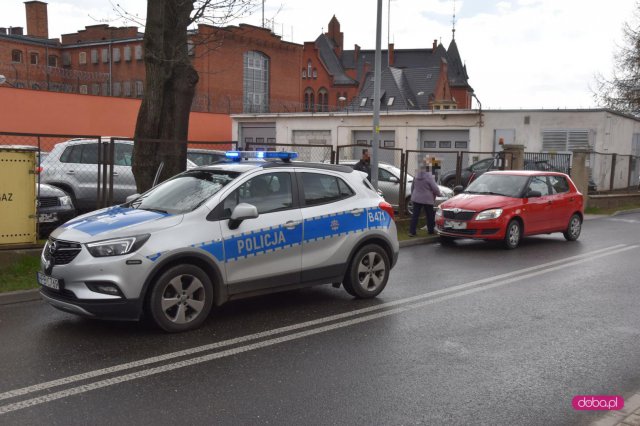 Kolizja na Cichej w Dzierżoniowie