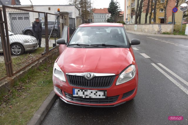 Kolizja na Cichej w Dzierżoniowie