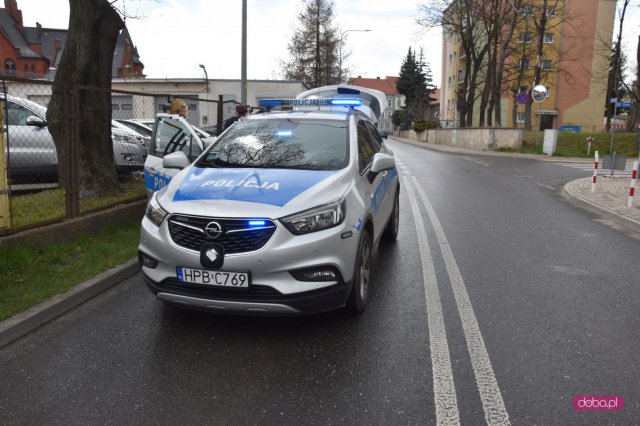 Kolizja na Cichej w Dzierżoniowie