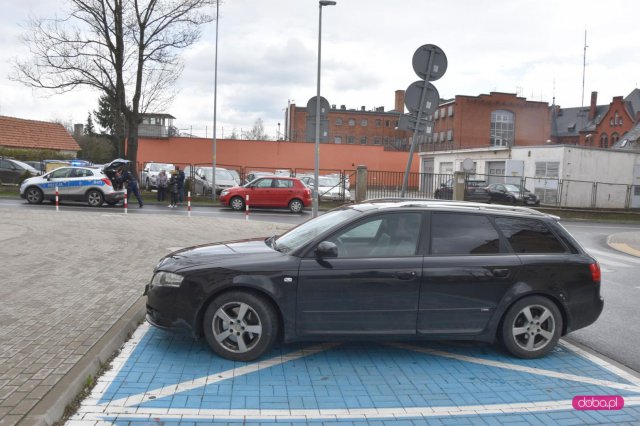 Kolizja na Cichej w Dzierżoniowie