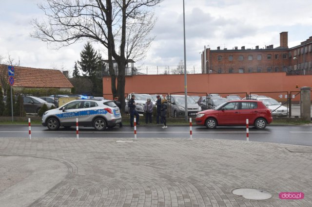 Kolizja na Cichej w Dzierżoniowie