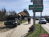 Wypadek na drodze Dzierżoniów - Bielawa