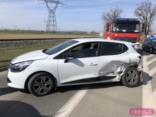 Wypadek na drodze Dzierżoniów - Bielawa