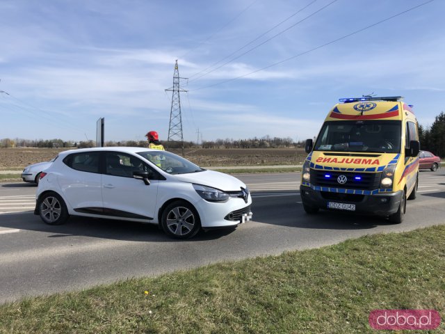 Wypadek na drodze Dzierżoniów - Bielawa