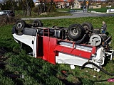 Zderzenie trzech pojazdów na ósemce