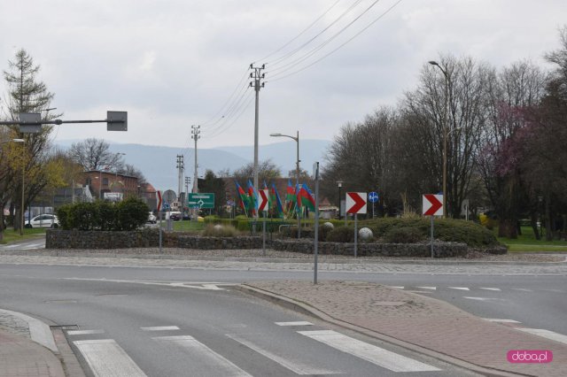 Kolizja na Rondzie Polskiego Państwa Podziemnego w Dzierżoniowie