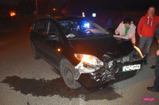 Zderzenie dwóch pojazdów w Ostroszowicach