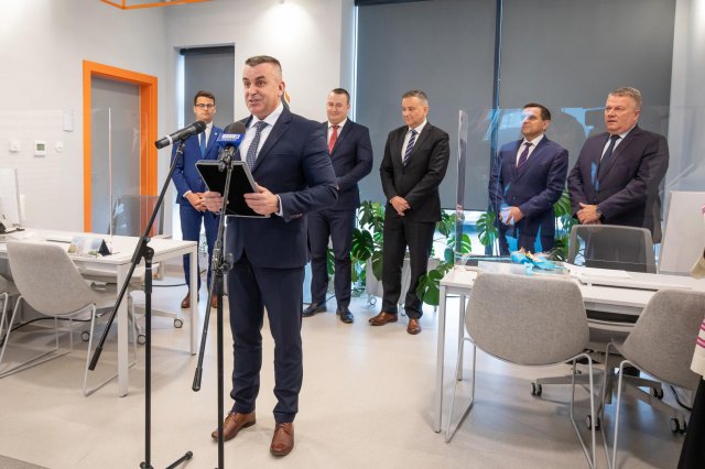 Oficjalne otwarcie gazowni w Dzierżoniowie 