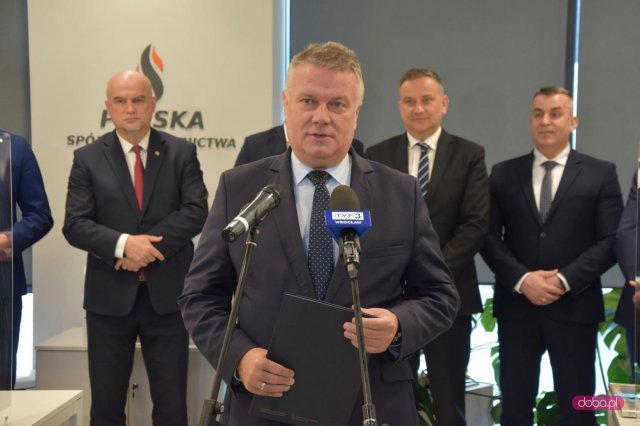 Oficjalne otwarcie gazowni w Dzierżoniowie 
