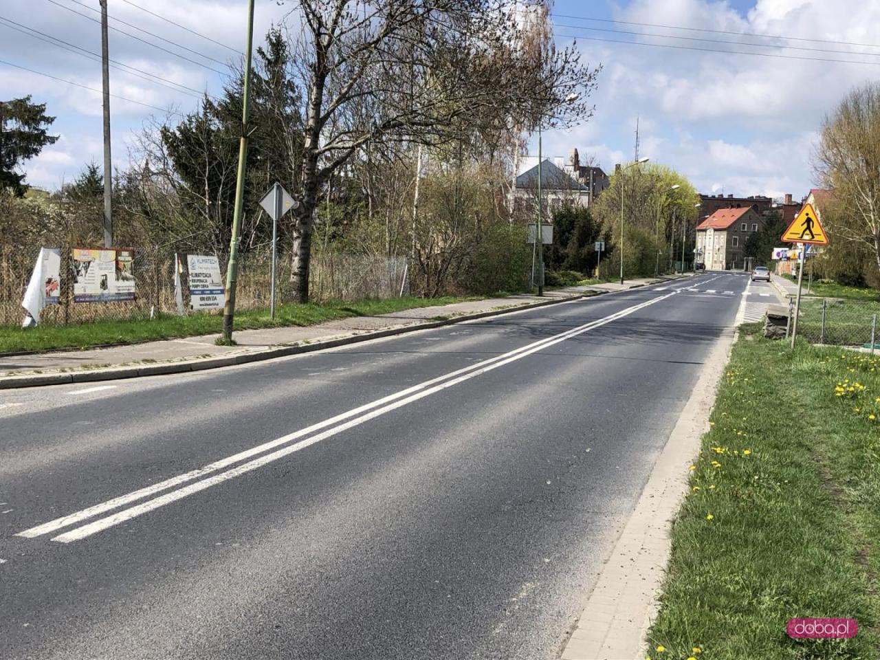 Remont ulicy Ząbkowickiej w Dzierżoniowie