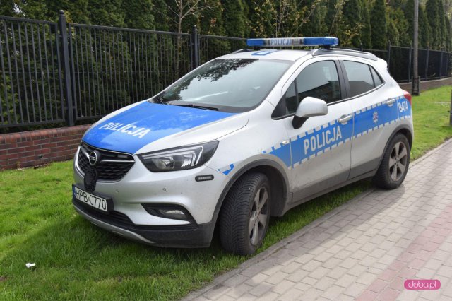 Wjechał w żywopłot i boks śmietnikowy