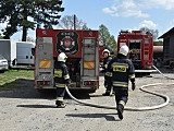 [FOTO] Pożar w Pieszycach przy ul. Świdnickiej