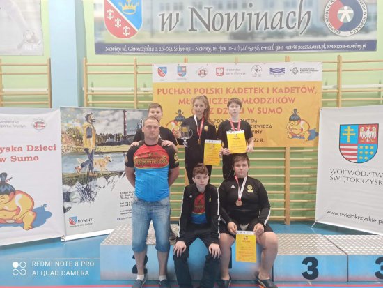 Nadia Kurcab zdobywa złoty medal Pucharu Polski w Sumo
