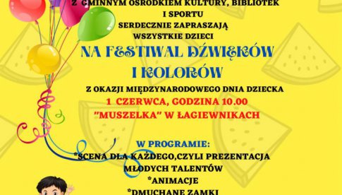 Festiwal dźwięków i kolrów na Dzień Dziecka w Łagiewnikach