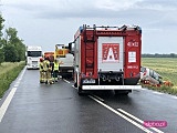 Wypadek na drodze Uciechów - Kołaczów