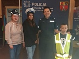 Dzieci z dzierżoniowskiego Specjalnego Ośrodka Szkolno-Wychowawczego z wizytą u policjantów