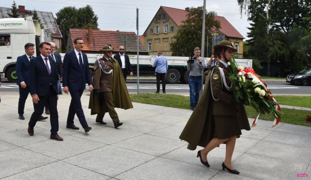 Premier Mateusz Morawiecki w Łagiewnikach