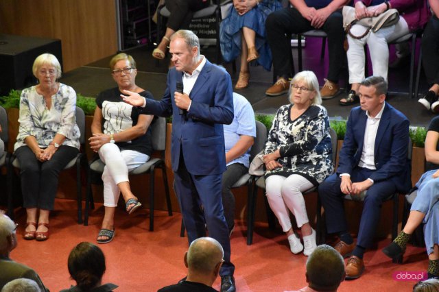 Donald Tusk w Dzierżoniowie