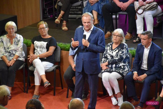 Donald Tusk w Dzierżoniowie