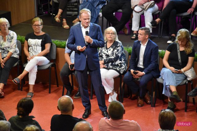 Donald Tusk w Dzierżoniowie