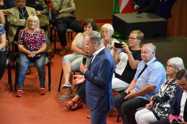 Donald Tusk w Dzierżoniowie
