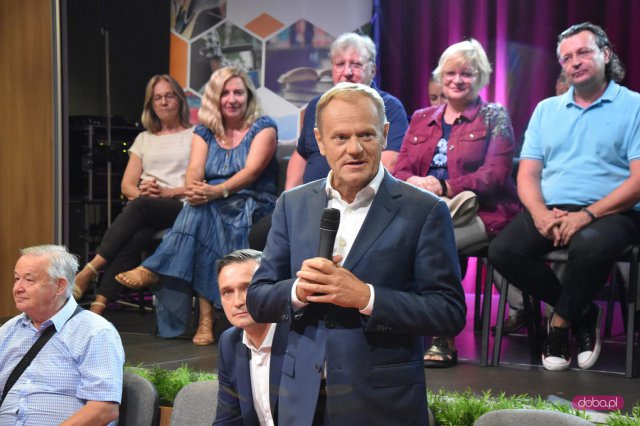 Donald Tusk w Dzierżoniowie