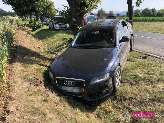 Wypadek na drodze Dzierżoniów - Mościsko