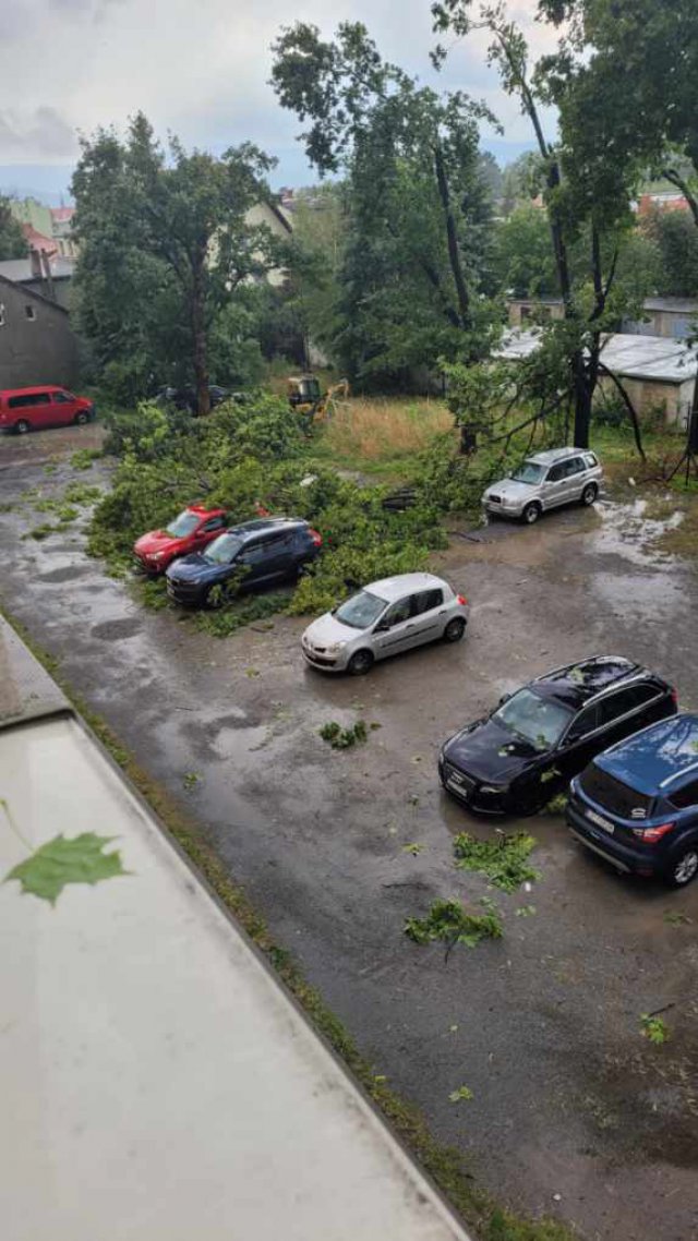 Nawałnica nad Dzierżoniowem