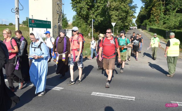 Piesza Pielgrzymka Diecezji Świdnickiej w gminie Łagiewniki