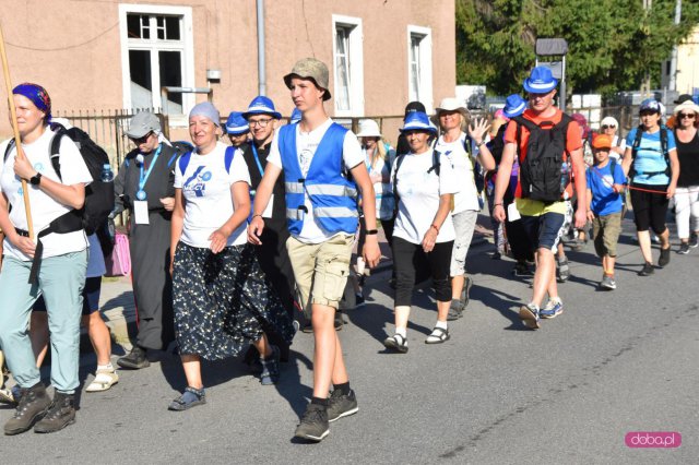 Piesza Pielgrzymka Diecezji Świdnickiej w gminie Łagiewniki