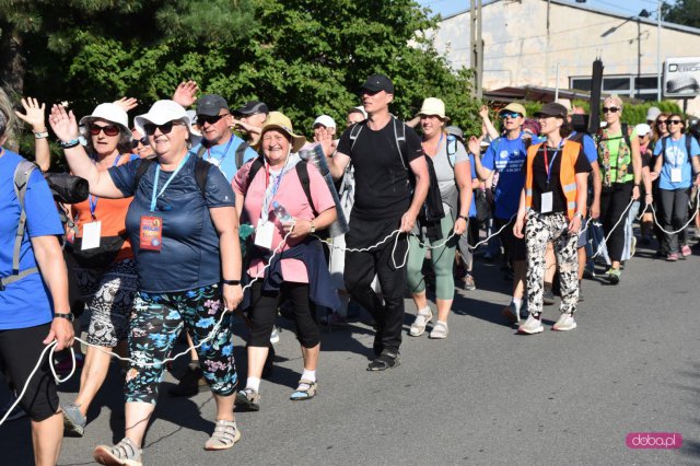 Piesza Pielgrzymka Diecezji Świdnickiej w gminie Łagiewniki