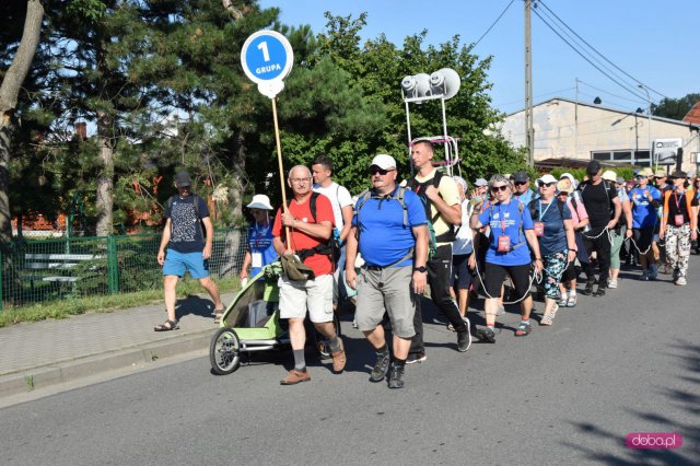 Piesza Pielgrzymka Diecezji Świdnickiej w gminie Łagiewniki