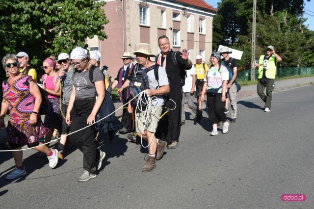 Piesza Pielgrzymka Diecezji Świdnickiej w gminie Łagiewniki