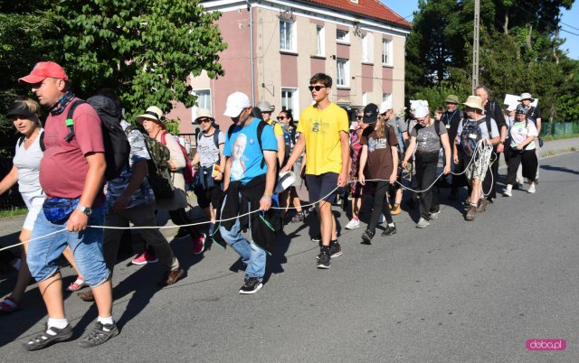 Piesza Pielgrzymka Diecezji Świdnickiej w gminie Łagiewniki