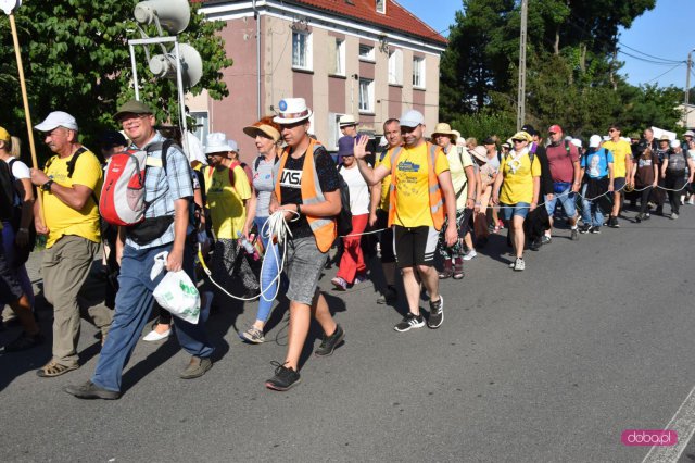 Piesza Pielgrzymka Diecezji Świdnickiej w gminie Łagiewniki