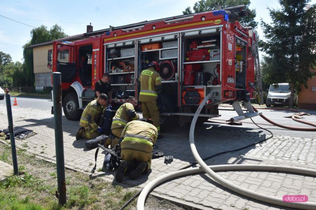 Pożar w Piławie Dolnej