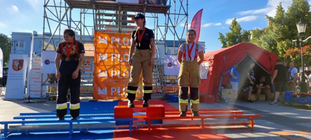 Sukces Beaty Świderskiej na zawodach strażackich w Płocku