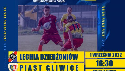 Mecz Lechii Dzierżoniów z Piastem Gliwice w Pieszycach