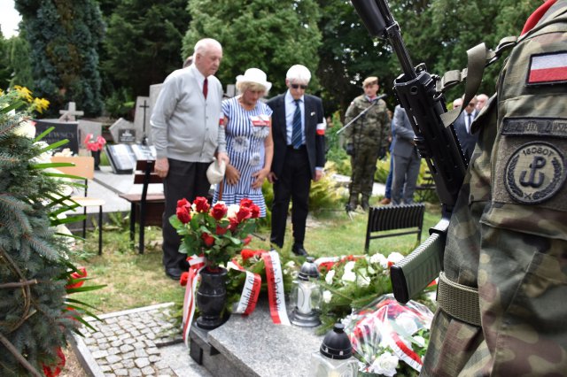 Uroczystość ku czci ppłk. Ludwika Marszałka ps. „Zbroja”